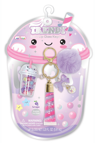 Trendy Swirl Lip Gloss Keychain – Concept Apparel