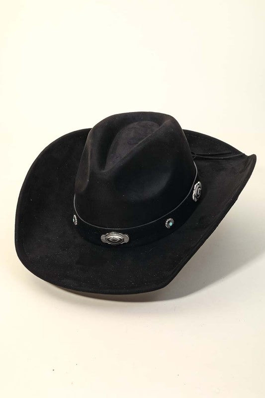Western Concho Cowboy Hat