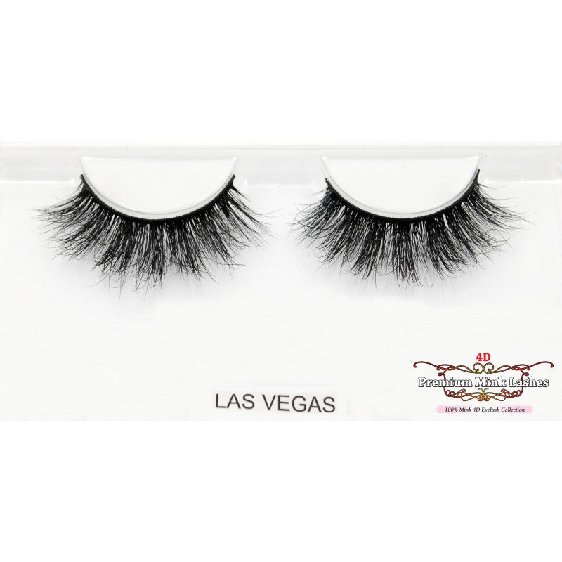 4D Premium Mink Lashes: Las Vegas