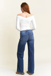 High Rise Clean Wide Leg