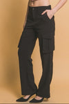 Twill Cargo Relaxed Pants