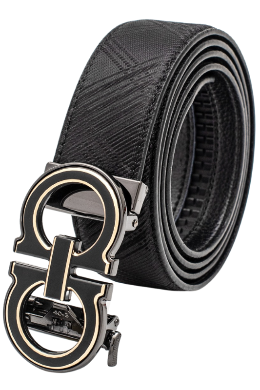 Gancini Textured Belt