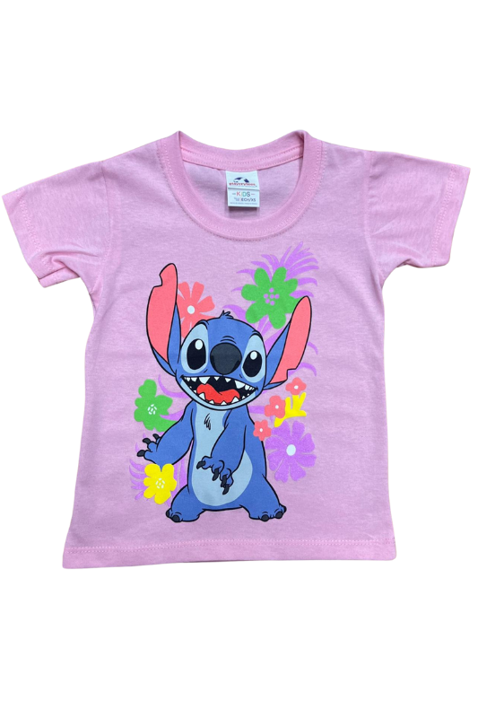 Stitch Hawaiian Graphic Tee