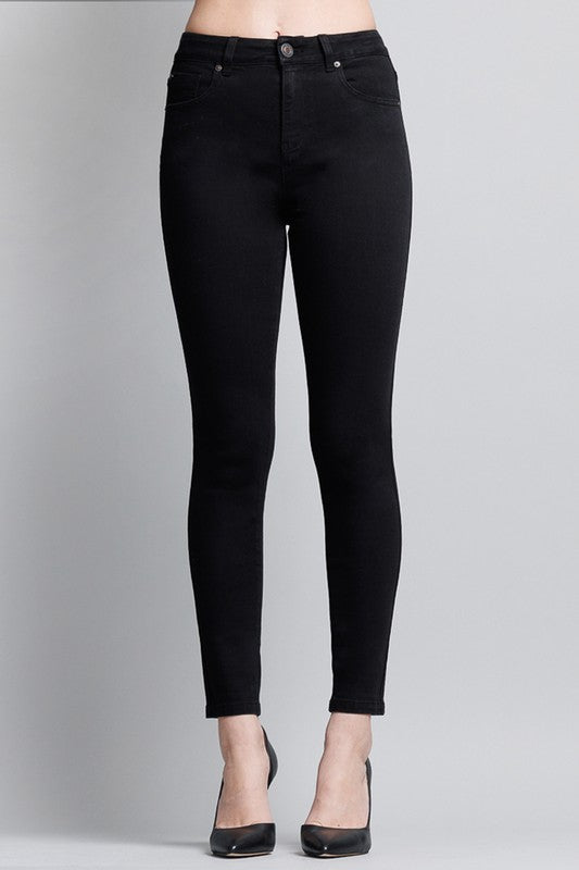 High Rise Ankle Skinny Jean