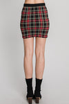 Plaid Millennium Mini Skirt