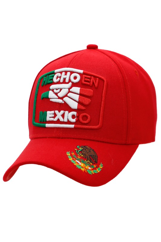 Hecho En Mexico Coat of Arms Embroidered Snapback