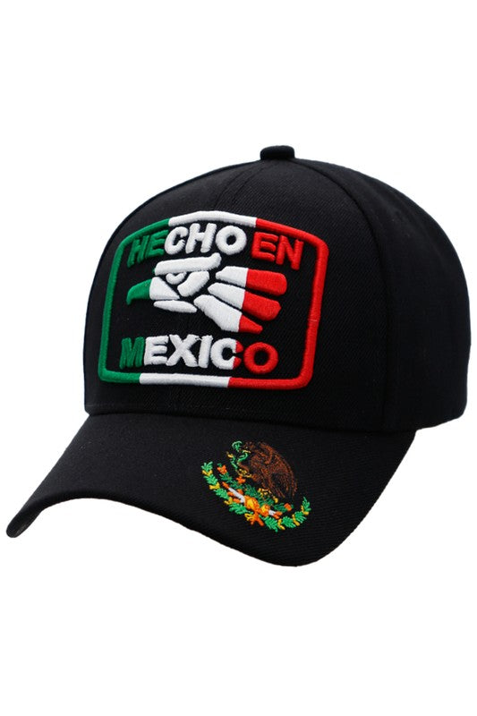 Hecho En Mexico Coat of Arms Embroidered Snapback