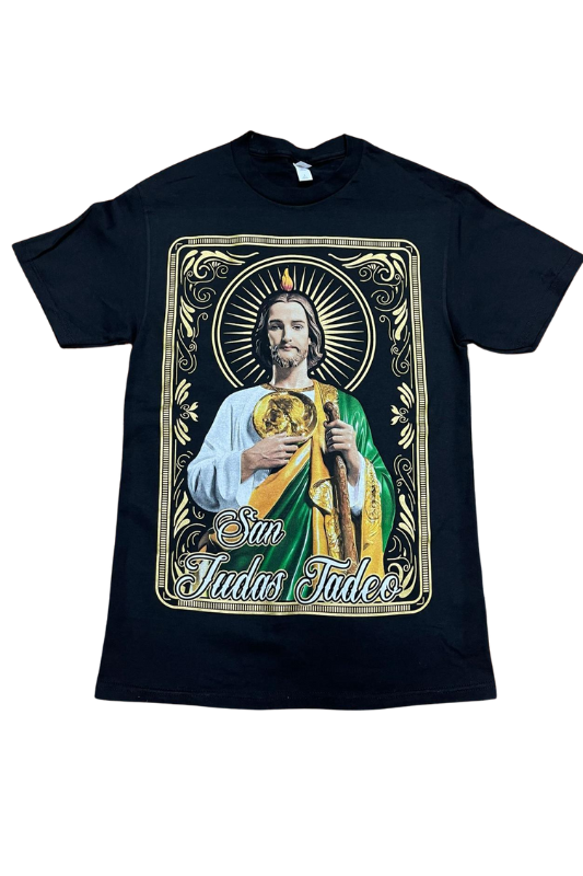 San Judas Coin Graphic Tee