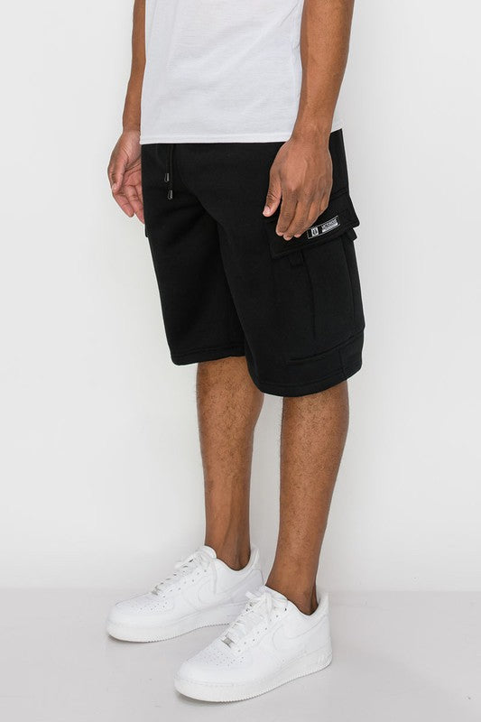 Fleece Cargo Sweat Short