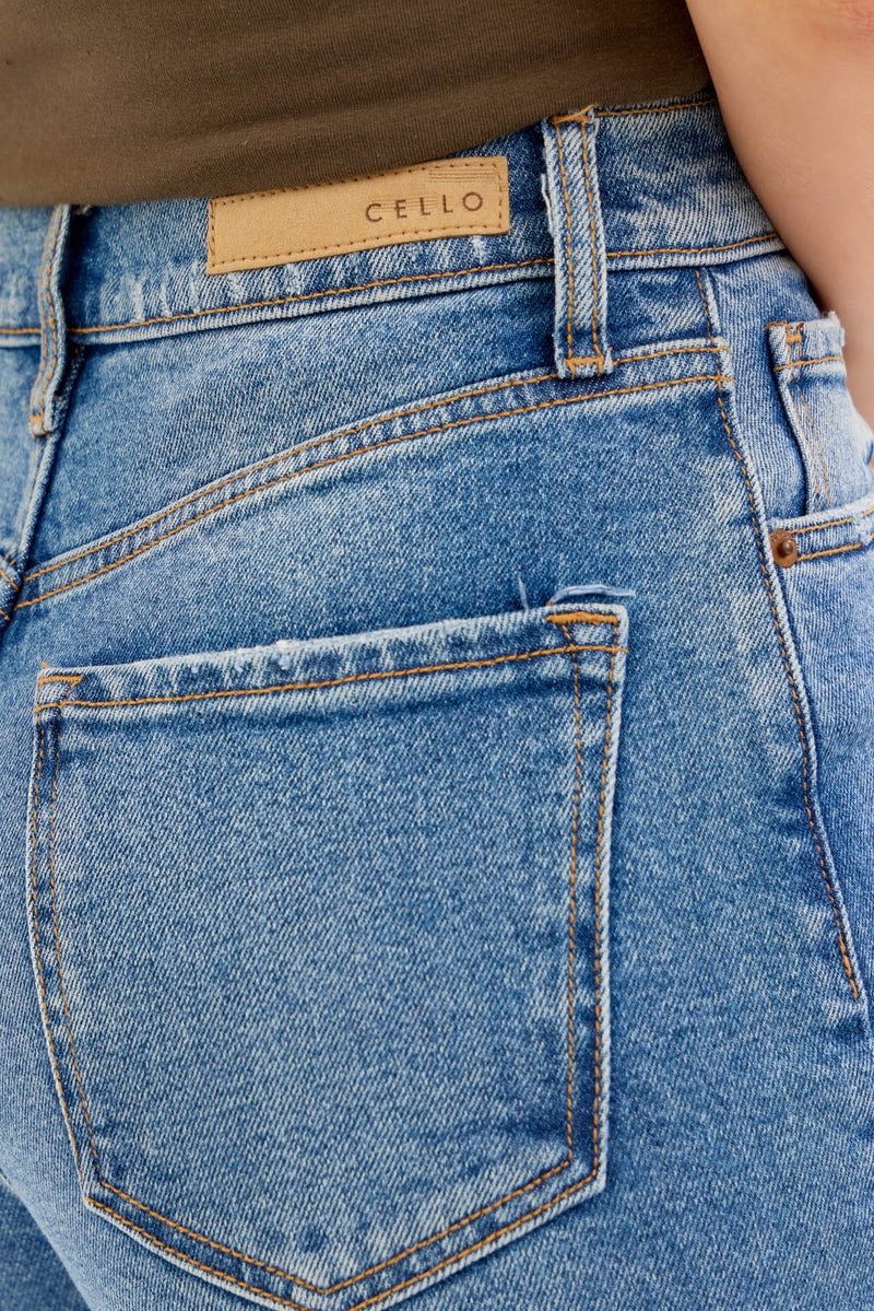 Super High Rise Dad Jean