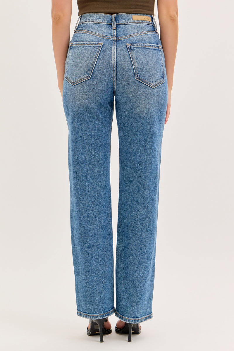 Super High Rise Dad Jean
