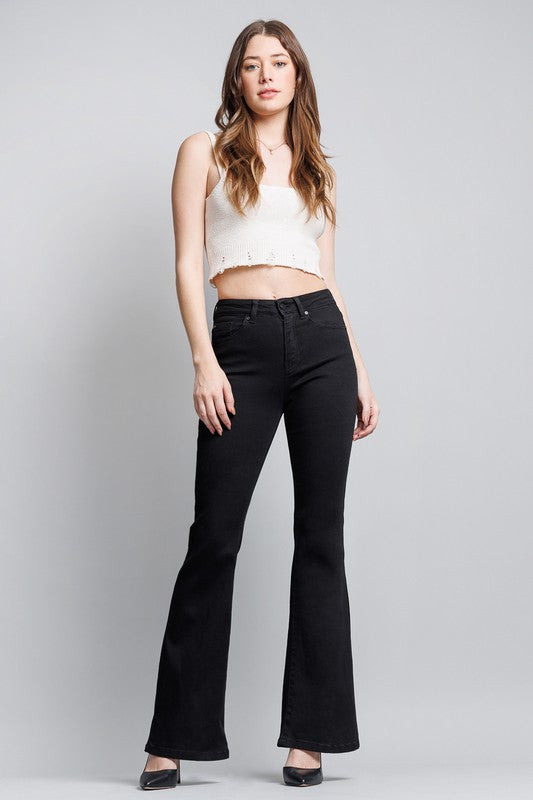 Super High Rise Flare Jean