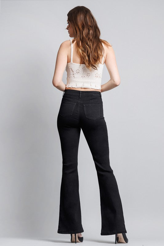 Super High Rise Flare Jean