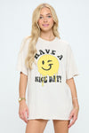 Have A Nice Day Smile Graphic Tee