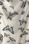 Mesh Butterfly Print Tank Bodysuit