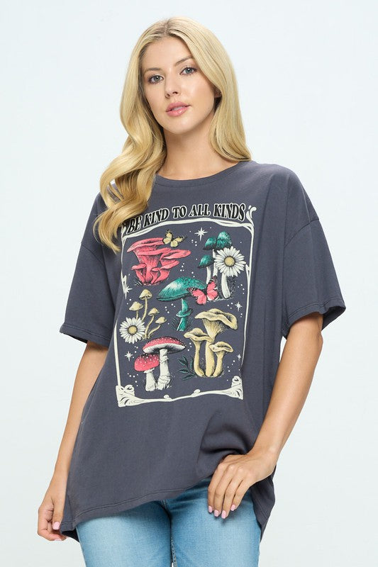 Be Kind To All Kind Oversize Tee