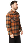 Plaid Long Sleeve Flannel Shirt