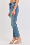 High Rise Clean Mom Jean