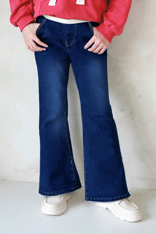 Bootcut Stretch Denim Jeans