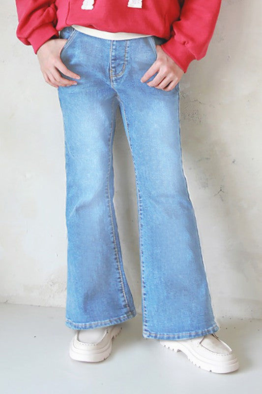 Bootcut Stretch Denim Jeans