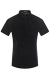 Houndstooth Textured Polo