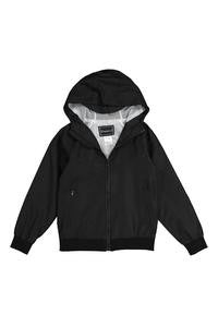 Hooded Windbreaker Zip-Up Jacket