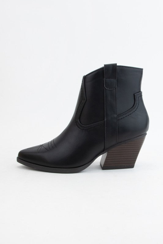 Abeam Ankle Cowboy Booties