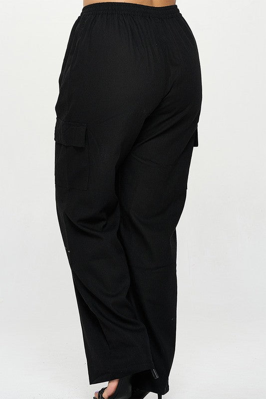 Manfinity Hypemode Men Flap Pocket Side Drawstring Waist Cargo Pants |  SHEIN USA