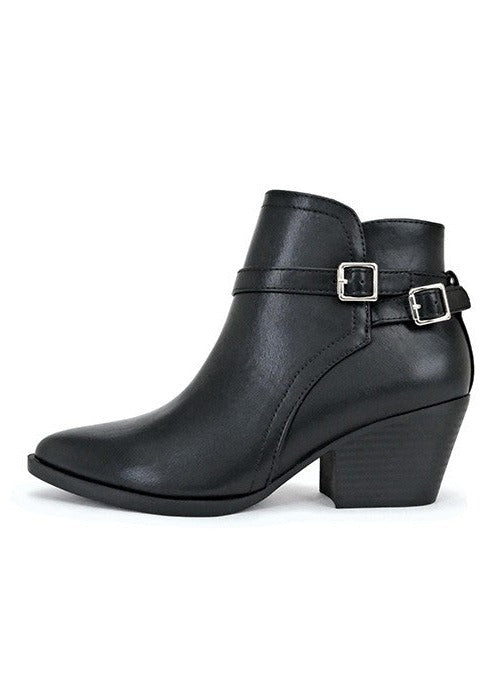 Nadine Chelsea Boots with Buckle Detail