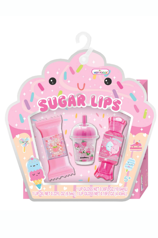 Sugar Lips Sugar Crush 3pc Lip Oil & Gloss Set