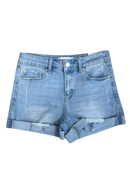 High Rise Cuffed Short