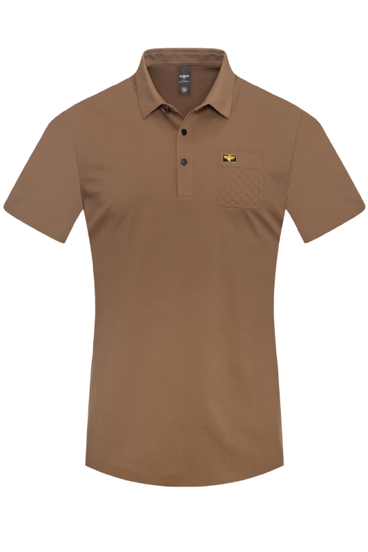 Quilted Pocket Designer Polo