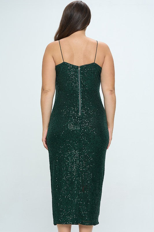sequin bodycon long dress Long Bodycon Prom Dress with Beaded Design Black / 0
