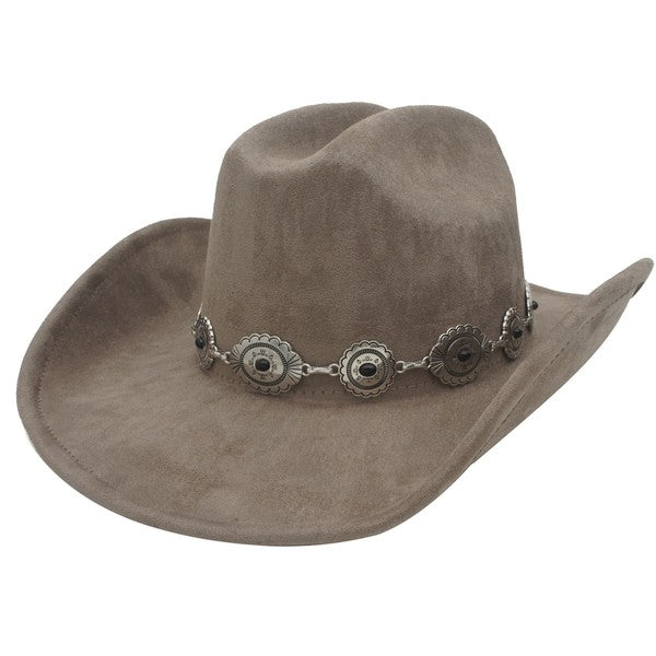 Oval Concho Cowboy Hat