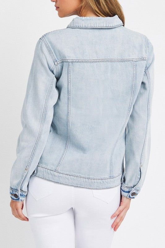 Undistress Denim Jacket