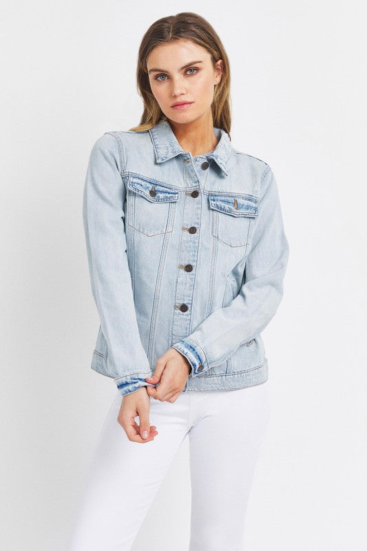 Undistress Denim Jacket