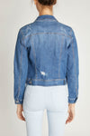 Classic Destructed Denim Jacket