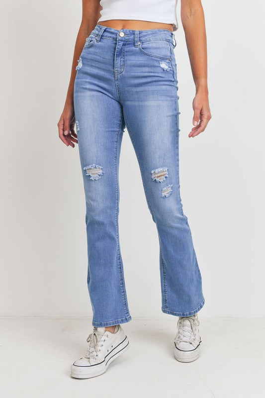 High Waist Slim Bootcut