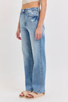 Super High Rise Washed Dad Jean