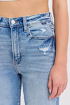 Super High Rise Washed Dad Jean