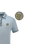 Cougar Head Geo Trim Polo