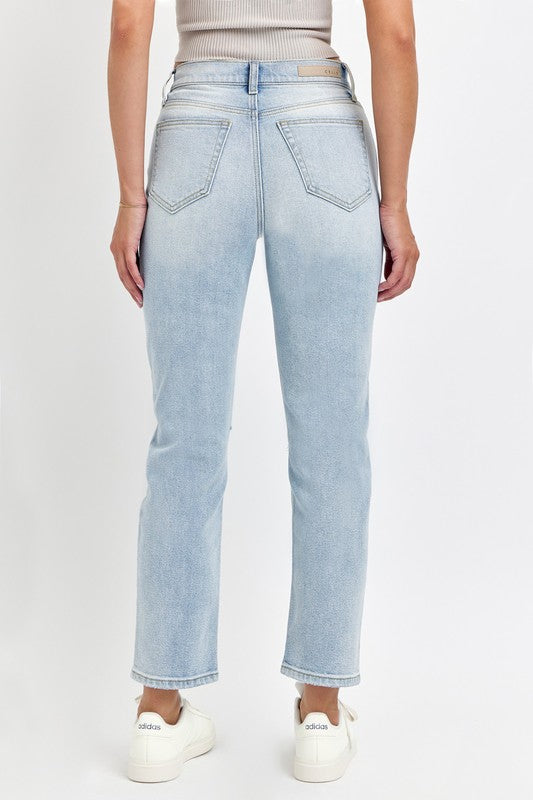 High Rise Straight Jean