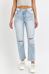 High Rise Straight Jean