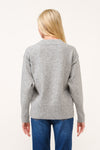 V-Neck Rib Trim L/S Sweater