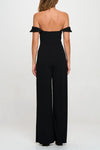 Off Shldr Wide Leg Jumpsuit