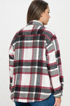 Button Down Plaid Shacket