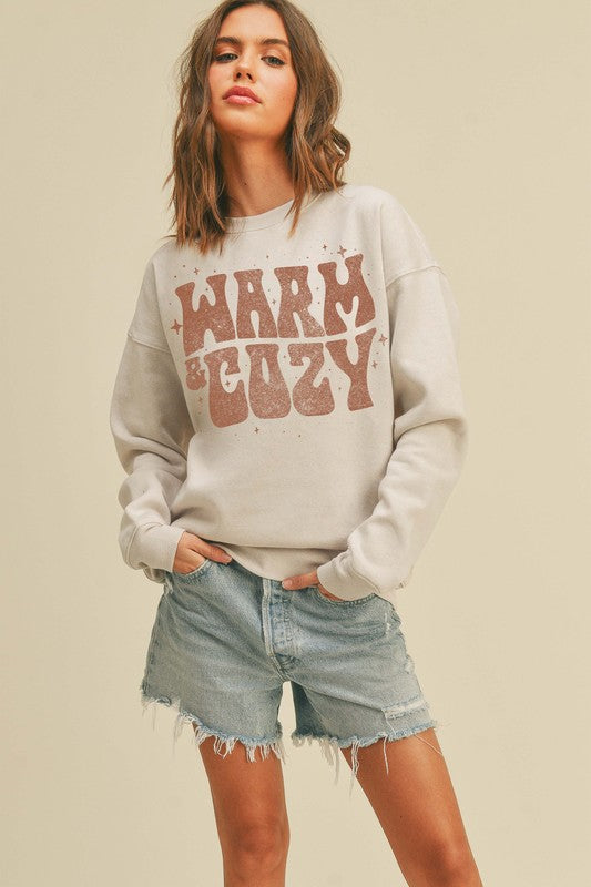 Warm and Cozy Graphic Sweater