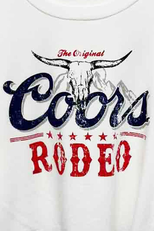 Coors Rodeo Graphic Long Sleeve Top