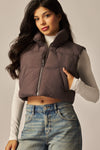Mini Crop Puffer Vest