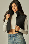 Mini Crop Puffer Vest